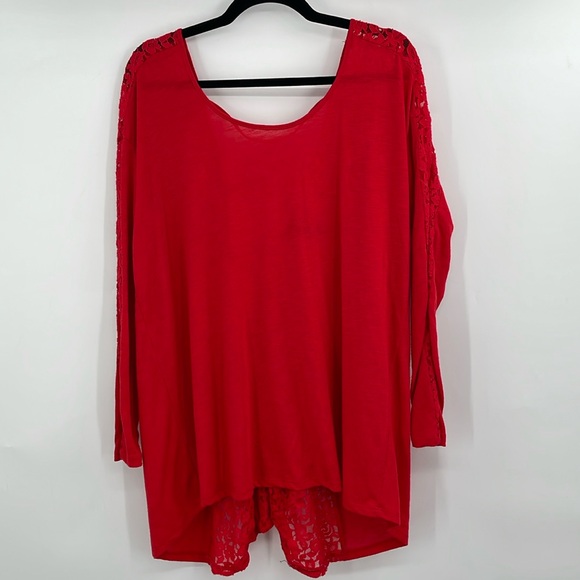 torrid Tops - Torrid Red Knit Top
